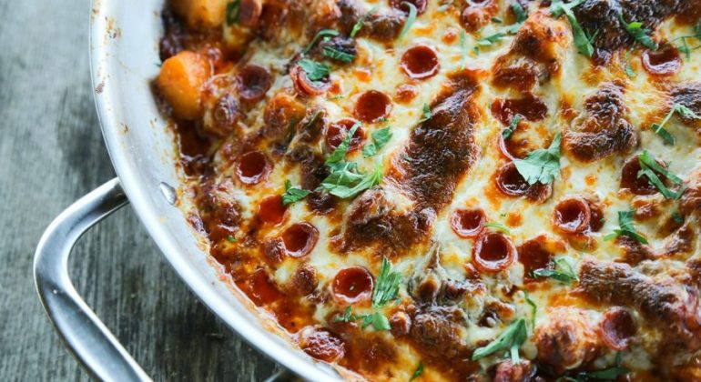 Pepperoni Pizza Gnocchi