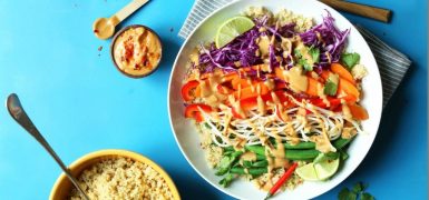 Quinoa Gado-Gado Bowl