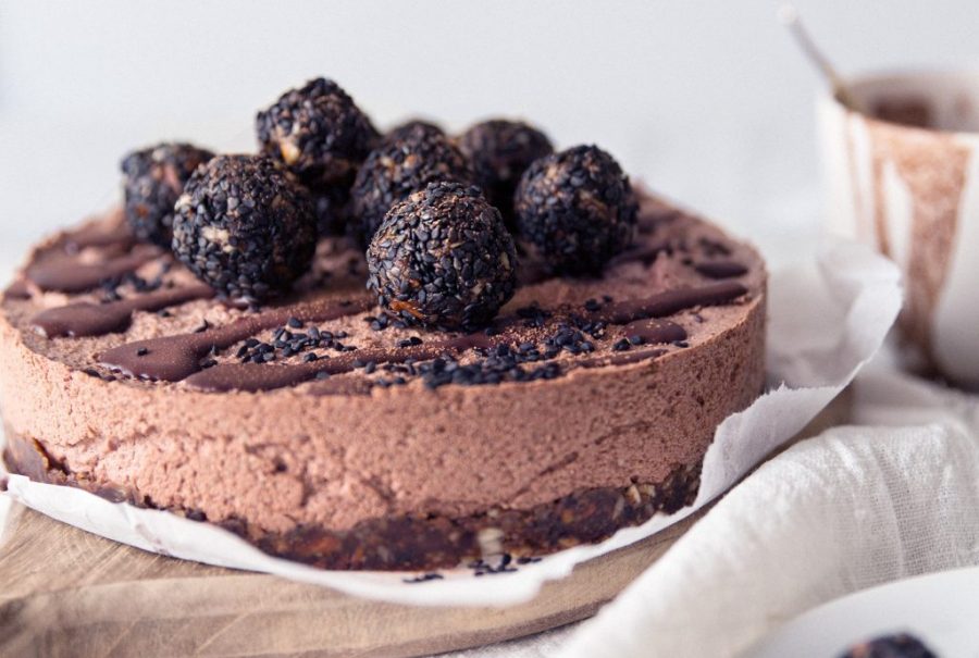 Raw Licorice Chocolate Mousse Cake Salt and Sugar