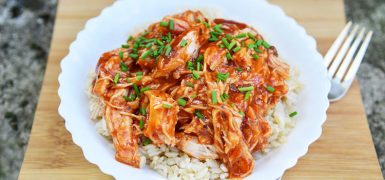 Slow Cooker Bourbon Chicken