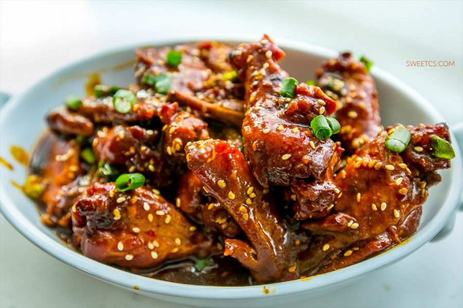 Slow Cooker Honey Soy Chicken Wings | Salt and Sugar