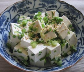 Spring Onion & Tofu Salad