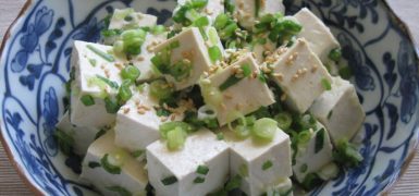 Spring Onion & Tofu Salad