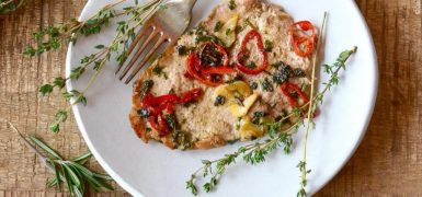 Veal with Fresh Herbs & Lemon