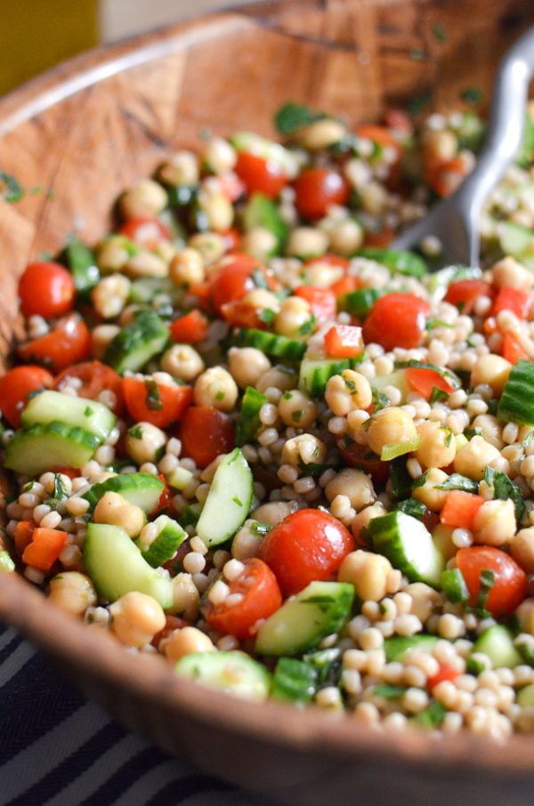 Whole Wheat Couscous and Chickpea Tabbouleh | Salt and Sugar