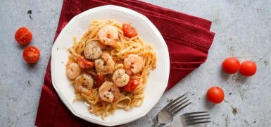 Prawn Linguine Pasta