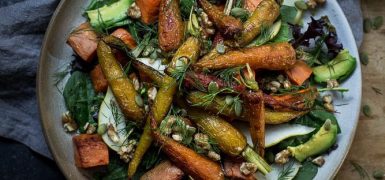 Roasted Root Vegetable Salad