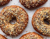 Whole Wheat Everything Bagels