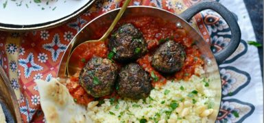 North African Spiced Lamb Meatballs