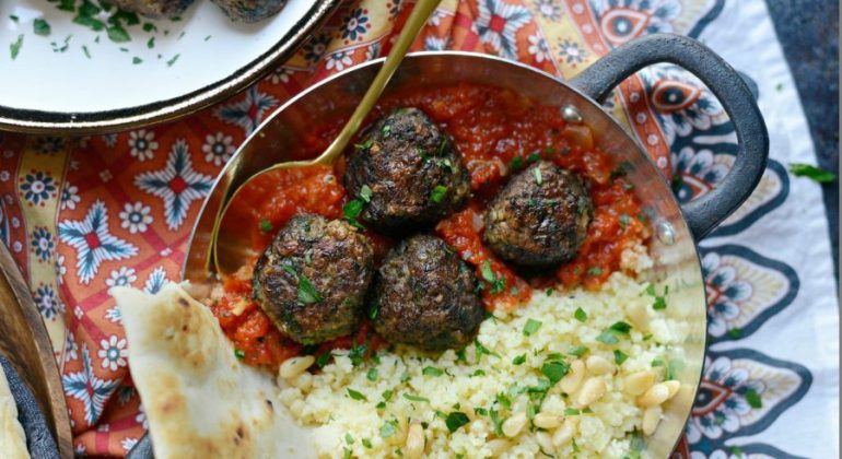 North African Spiced Lamb Meatballs
