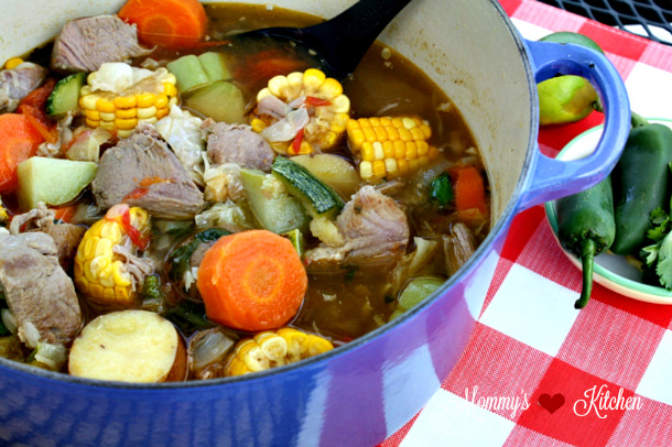 Pork Caldo – Pork & Vegetable Soup