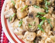 Pork Mushroom Risotto Recipe