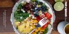Rainbow Fruit & Spinach Salad