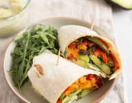 Avocado and Sweet Potato Wraps