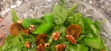 Caramelized Kumquat and Arugula Salad