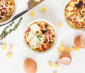 Cheesy Baked Egg Cups