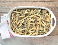 Chicken Florentine Pasta Bake