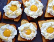 Cloud Eggs on Toast