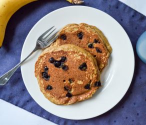 Teff Blueberry Pancakes