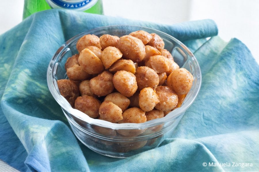 Sweet and Spicy Macadamia Nuts Salt and Sugar