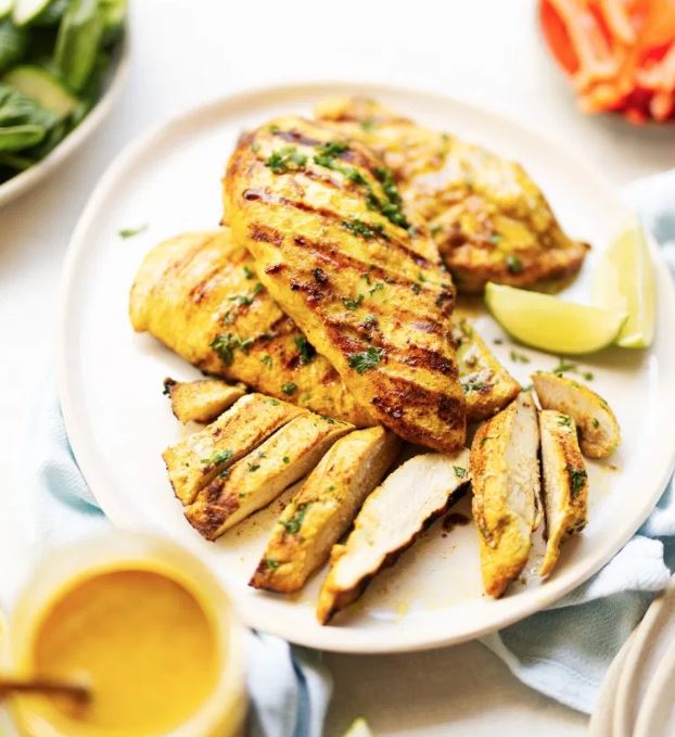 TURMERIC GRILLED CHICKEN Salt and Sugar