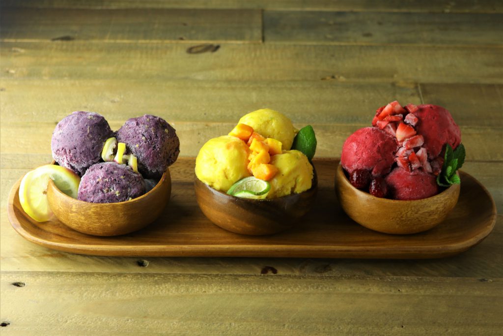 3 ingredient healthy ice creams! Salt and Sugar