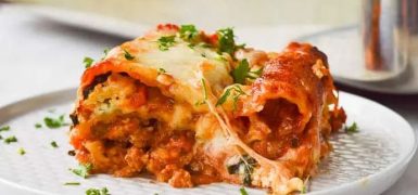 Ground Chicken Lasagna