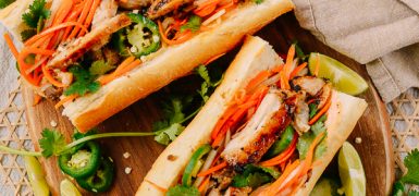 Lemongrass Chicken Banh Mi