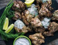 Mediterranean-Style Chicken With Coconut Dill Sauce Recipe