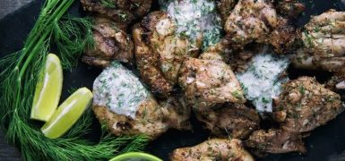 Mediterranean-Style Chicken With Coconut Dill Sauce Recipe