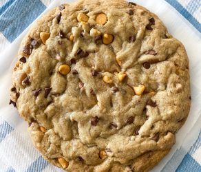 Triple Chip Giant Chocolate Chip Cookie