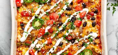 Vegetarian Enchilada Casserole